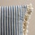 This pillow features Mathis Ticking Stripe with a knife edge finish on top and bottom. Printed on a linen-hemp blend with...