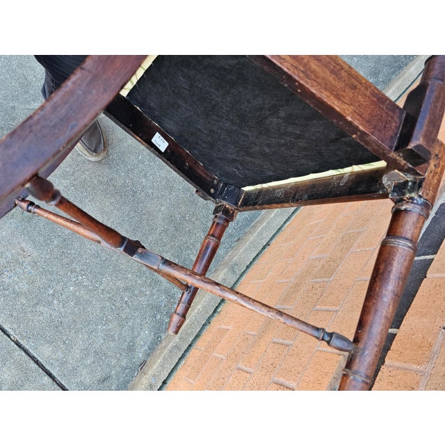 Brown 18th Century George III Mahogany Armchair For Sale - Image 8 of 8