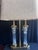 Linen Late 20th Century Waterford Crystal "Parkmore" Twin Column Lamp With Linen Shade For Sale - Image 8 of 9