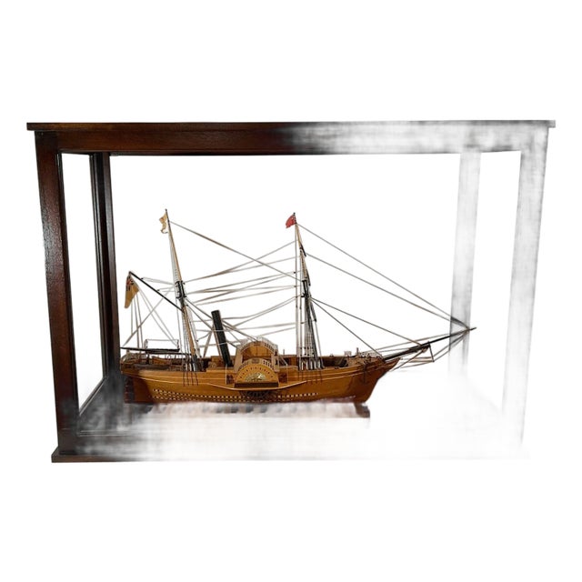 Model of the Paddle Steamer Sirius For Sale