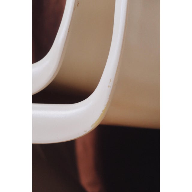 Late 20th Century Panton Style Molded Plastic Chair For Sale - Image 11 of 13