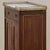 Antique French Louis XVI Mahogany Cabinet With Carrara Marble Top and Brass Gallery For Sale - Image 11 of 18