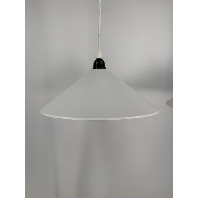 Modern Danish Pendant Lamps, 1970s, Set of 2 For Sale - Image 4 of 9