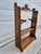 1970s Chippendale Wooden Floor or Wall Mount Etagere For Sale - Image 5 of 13