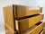 Wood Mid-Century Modern R-Way Birdseye Maple Highboy Chest of 5 Drawers For Sale - Image 7 of 18