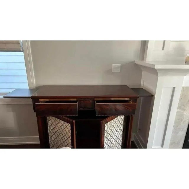 Traditional Henredon Natchez Collection Empire Mahogany Sideboard/ Server For Sale - Image 3 of 9