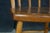 Brown 4 Antique American Oak Windsor Bow Back Chairs Saloon Pub Tavern Caboose Seats For Sale - Image 8 of 18