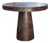 Sculptural Solid Suar Wood Dining Table With Expressive Grain, Espresso Finish For Sale