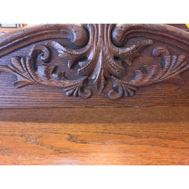 Late 19th Century Antique Victorian Oak Dresser Tall Chest 1875-1890 For Sale - Image 5 of 15