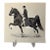 Original Signed Graphite Illustration of Saddlebred Horse & Rider, 11 × 10.5 In. For Sale