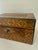 English Antique Marquetry Inlaid Wooden Jewelry Box For Sale - Image 3 of 16