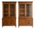 Walnut Bookcases, 1840s, Set of 2 For Sale