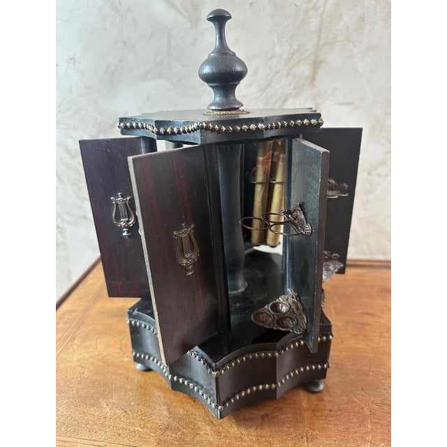 Musical Cigar Cellar, 1920 For Sale - Image 4 of 18