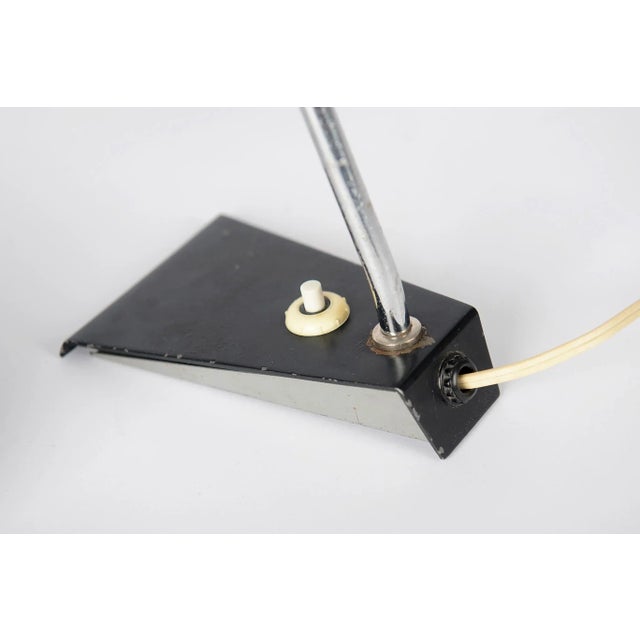 Black Mid-Century Lamps from Zukov, 1960s, Set of 2 For Sale - Image 8 of 12