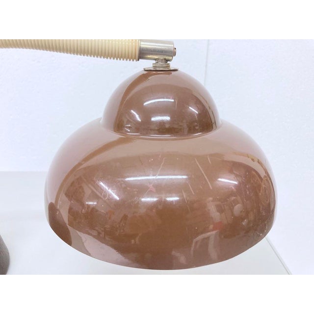 Metal Brown Model 21 Table Lamp from Temde, 1970s For Sale - Image 7 of 8