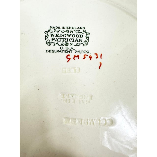 Vintage Wedgwood Patrician Dinner Plates-Set of 11 For Sale - Image 10 of 10