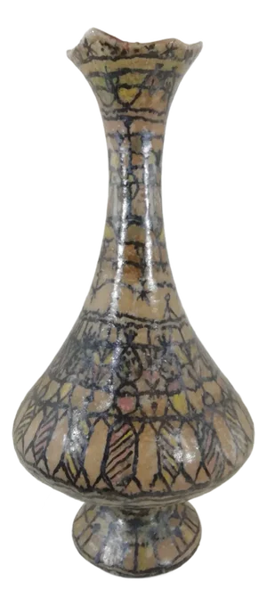 Ceramic Vase by Carlo Zauli, Faenza, Italy, 1950s