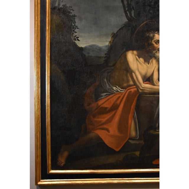 Hendrick de Somer / Enrico Fiammingo, Saint Jerome, 1630, Oil on Canvas For Sale - Image 6 of 18