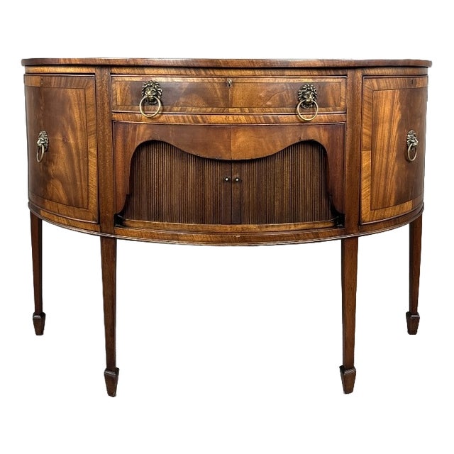 19th Century Louis XVI Half-Moon Buffet For Sale