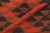 Textile 1980s Vintage Kilim Red Orange Hand-Woven Area Rug For Sale - Image 7 of 13