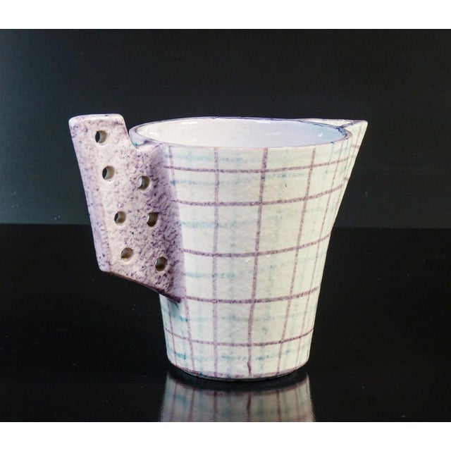 Majolica Jug, Albisola, 1950s For Sale - Image 4 of 10