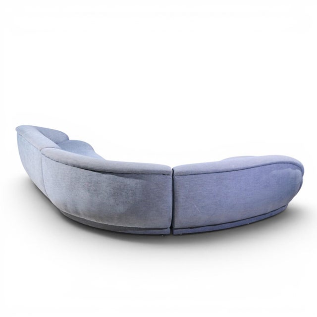Textile Milo Baughman for Thayer Coggin Mid Century Sectional Sofa For Sale - Image 7 of 8