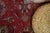 1970s Vintage Persian Handmade Wool 10x13 Red Area Rug For Sale - Image 9 of 11