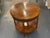 This is a Sherrill Occasional mahogany center table. It has black ebony banding and gold accents. It has a shelf at the...