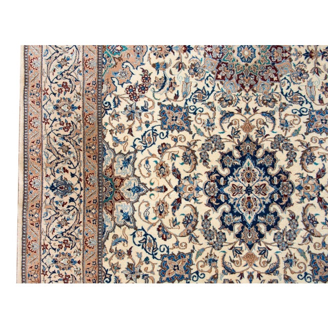 Vintage Persian Kashan Rug For Sale - Image 13 of 14