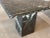 Black 1980s Vintage Nero Marquina Black Marble Postmodern Side Tables - A Pair For Sale - Image 8 of 11