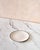 Set of 8 Minimalist "Variation 1 Dé" Dessert Plates by Ann Demeulemeester for Serax, in White Glazed Porcelain With Organic Black Border For Sale - Image 4 of 11