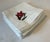 Mid 20th Century Vintage Embroidered Cocktail Napkins - Set of 4 For Sale - Image 5 of 5