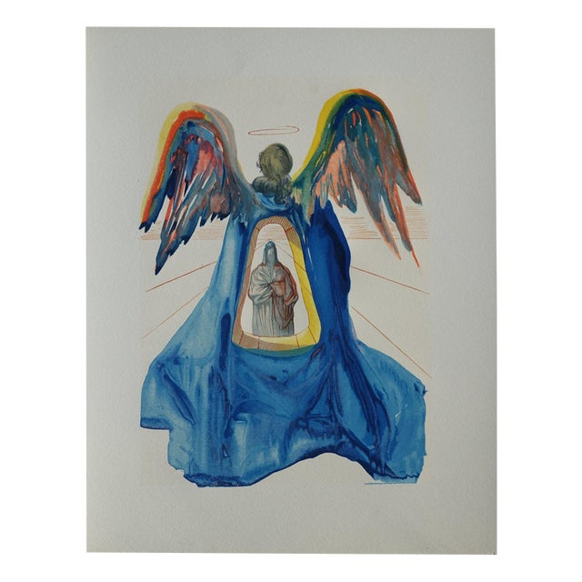 Salvador Dali, Dante Purified, Woodcut For Sale