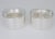 Contemporary St James Brazil Silver Plate and Crystal Caviar Bowl Dish Server Duo, 2 pieces For Sale - Image 3 of 12