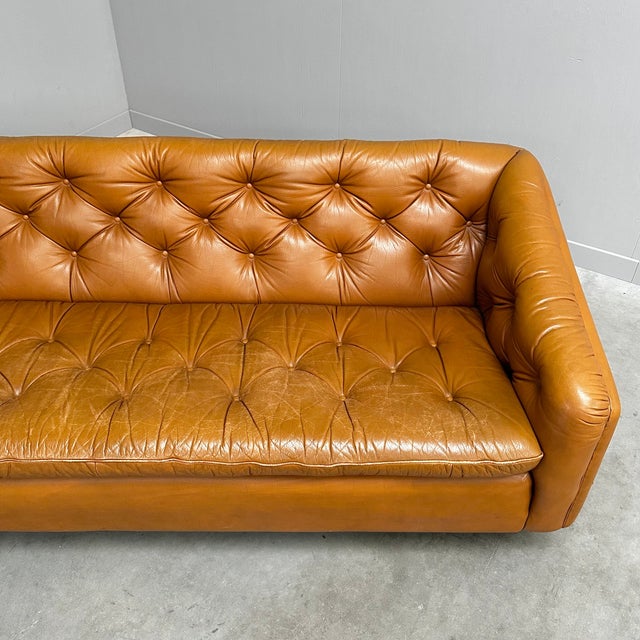 1970s Vintage Three-Seater C610 Sofa by Geoffrey Harcourt for Artifort, 1970s For Sale - Image 5 of 13