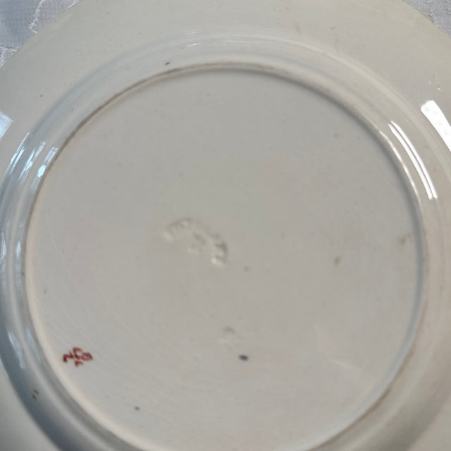 White Antique Copeland (Spode) Salad Plate, 6 Available For Sale - Image 8 of 9