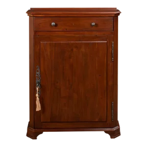 Regence Style Walnut Side Cabinet