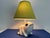 Metal 1950s Italian Frog Lamp & Shade For Sale - Image 7 of 12