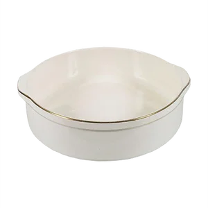 Large Art Deco Glazed Ceramic Basin from Villeroy & Boch, 1930s