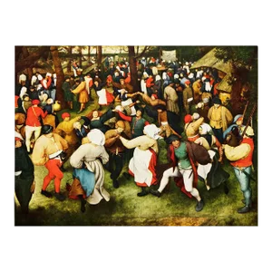 1954 After P. Bruegel "The Wedding Dance", First Edition Photogravure