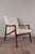 1960s Set of Mid-Century Armchairs in Beech and Bouclé Cream Fabric by Jiroutek for Interior Praha, Czech, 1960s For Sale - Image 5 of 15