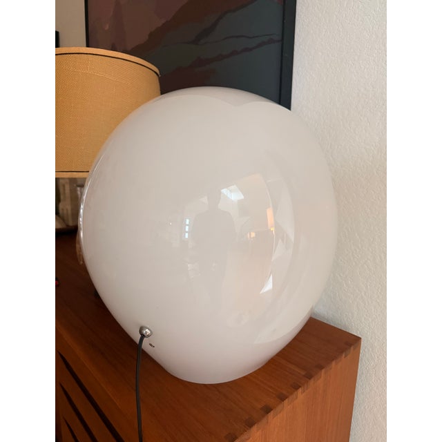 Large 1970 “Munega” Murano Glass Lamp by Luciano Vistosi For Sale - Image 9 of 12