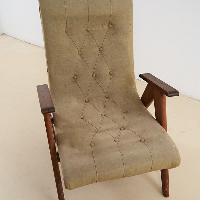 Vintage Lounge Chair, 1950s For Sale - Image 3 of 7
