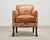 Traditional Rose Tarlow Regency Sabreleg Arm Chair With Safari Fabric For Sale - Image 3 of 18