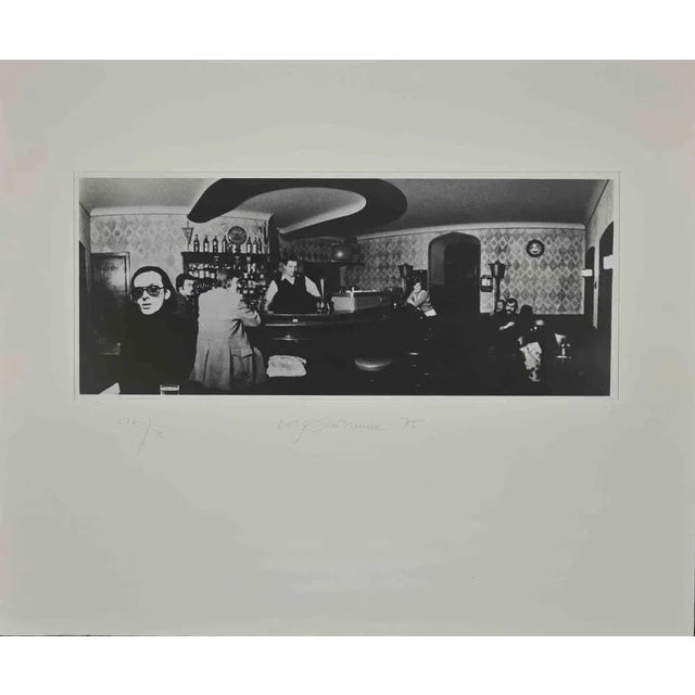 An Island in the Air is a vintage Photograph realized by Urs Luthi in 1975. from the portfolio "Un'isola nell'aria", Vol....