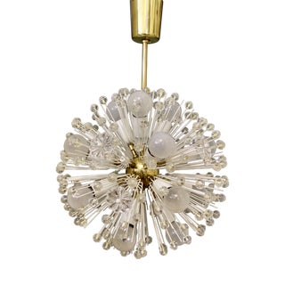 Snowball Hanging Lamp attributed to Emil Stejnar for Rupert Nikoll, 1950s For Sale