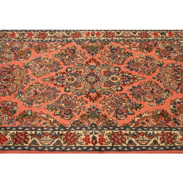 Middle Eastern Rug in Wool For Sale - Image 4 of 10