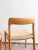 Set of Mid-Century Modern Danish Model 75 Chairs in Oak by Niels O. Møller for J.L. Mollers Møbelfabrik, 1950s For Sale - Image 10 of 18