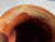 Boho Chic Hand-Thrown Studio Ceramic Vase with Beige Flow Glaze on Reddish-Brown Glossy Glaze, Germany, 1960s For Sale - Image 3 of 15