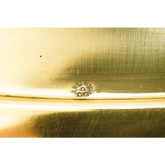 Argentor Serving Plate, 1910s For Sale - Image 9 of 10